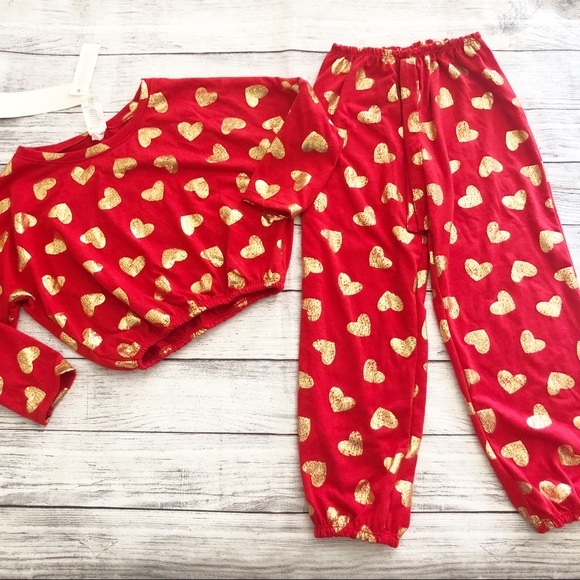 Gymboree Other - NWT Gymboree Heart Pajamas